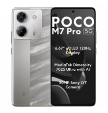 Смартфон POCO M7 Pro 5G 8/256GB Lunar Dust (Серебристый)