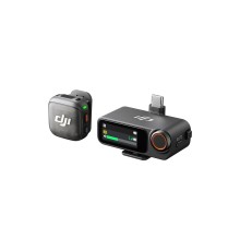 Беспроводной микрофон DJI Mic 3 (1 TX + 1 RX), черный