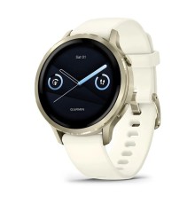 Умные часы Garmin Venu 4 41mm Lunar Gold / Bone Silicone 010-03013-00